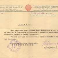 Справка о работе И. Бурлака